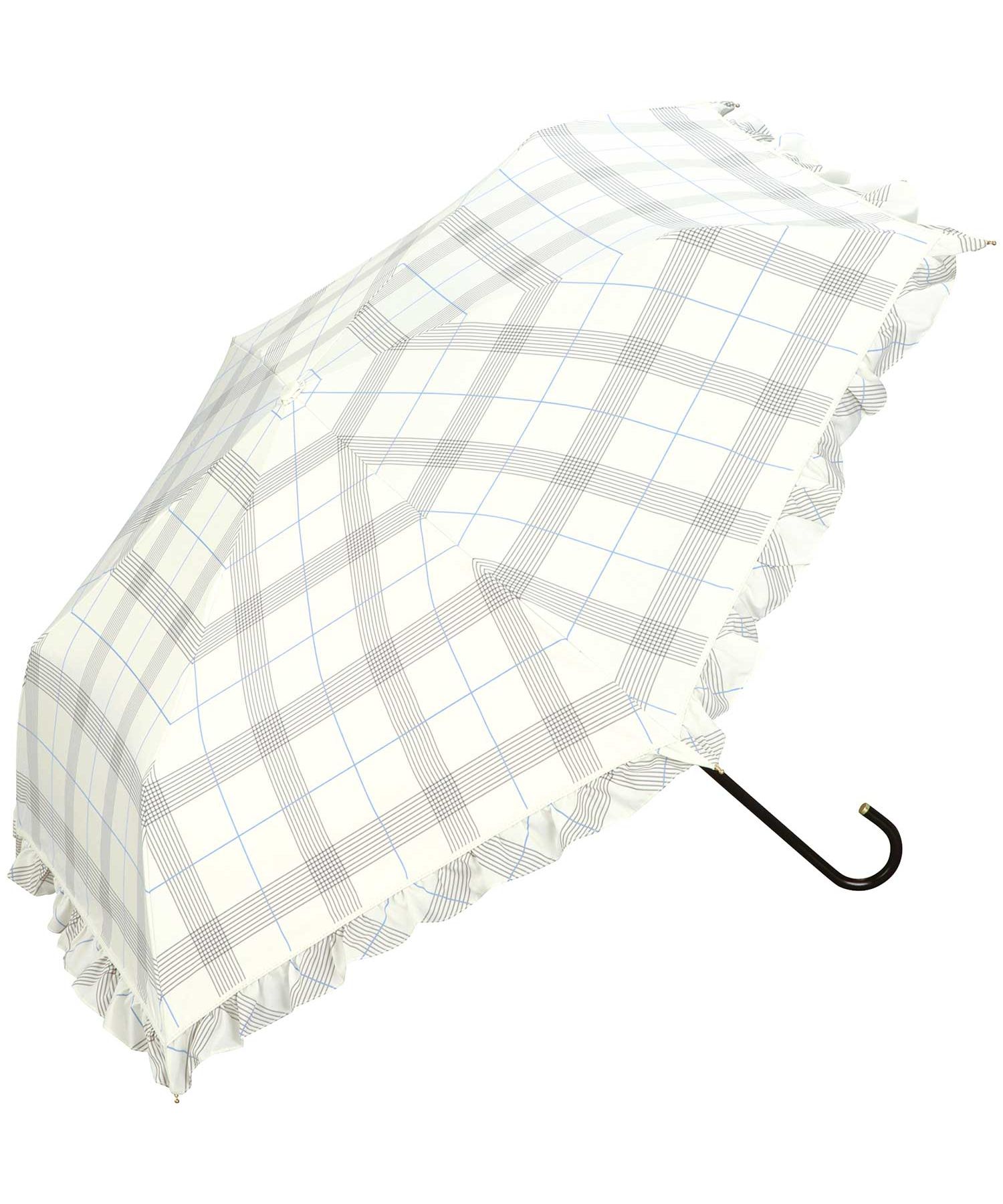 バーバリー 未使用 晴雨兼用 日傘 UV ノバチェック 折り畳み傘 フリル 未使用 バーバリー BURBERRY 折り畳み傘 晴雨兼用 UV ノバ