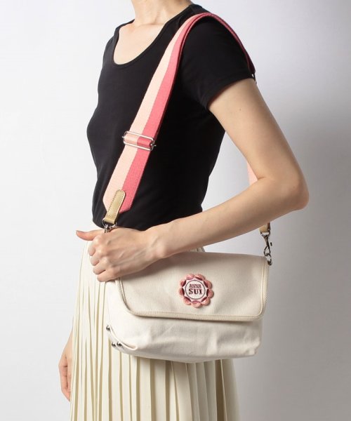 セール ルル フラップ式 ショルダーバッグ アナスイ バッグ Anna Sui Bag D Fashion