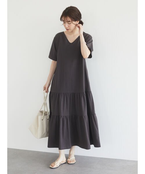 セール Sugar Spoon ティアードカットワンピース グリーンパークス Green Parks D Fashion セール Sugar Spoon ティアードカットワンピース グリーンパークス Green Parks D Fashion