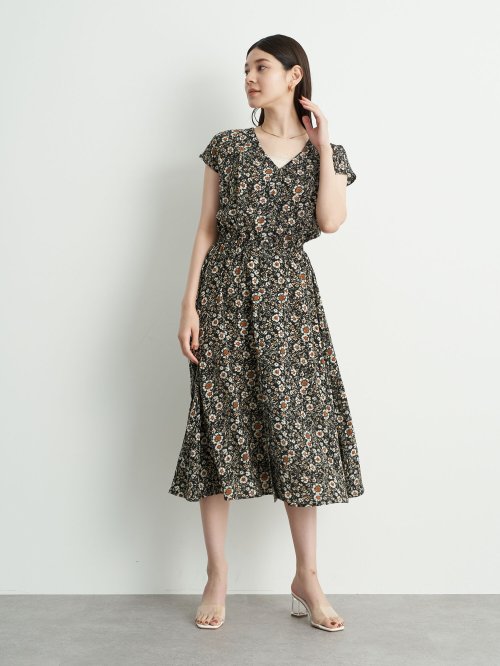 セール 60 Off レトロ花柄ワンピース イェッカ ヴェッカ Yecca Vecca D Fashion セール 60 Off レトロ花柄ワンピース イェッカ ヴェッカ Yecca Vecca D Fashion