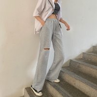 miniministore/ダメージ スウェットパンツ レディース/504143675