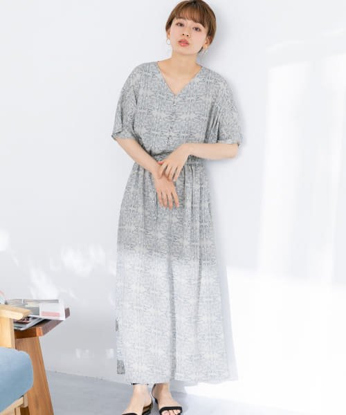 セール 50 Off Web限定 ソフトペイズリープリントワンピース アーバンリサーチサニーレーベル Urban Research Sonny Label D Fashion