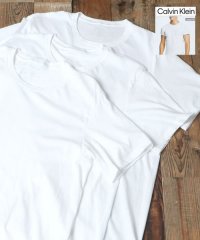 marukawa shonan/【Calvin Klein/カルバンクライン】クルー無地Tシャツ 3枚セット パックTシャツ/CK－U4001 メンズ インナー カジュアル デイリー パックT/504123485