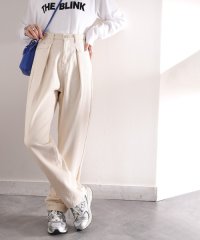 Classical Elf/クラシカルエルフ Classical Elf ハイウエストでゆったりシルエット！タックデニム レディース/504141605