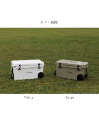 S'more/【Smore】Becool cooler box55 クーラーボックス 大型 キャスター付き 52L/55QT 52リットル/504142484