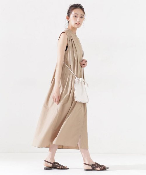 セール 40 Off Web限定 タックワンピース ノースリーブ ナノ ユニバース Nano Universe D Fashion