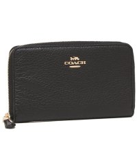 COACH/コーチ アウトレット 二つ折り財布 ブラック レディース COACH C4124 IMBLK/504149789