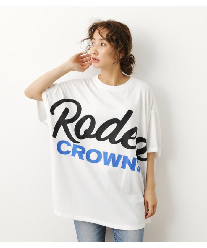 【セール】R WIDE CUT トップス(504151210) | ロデオクラウンズワイドボウル(RODEO CROWNS WIDE BOWL) -  d fashion