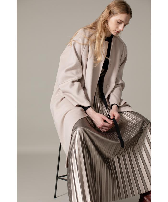 セール 30%OFF】アンゴラミックスリバーコート(504151255) | アドーア