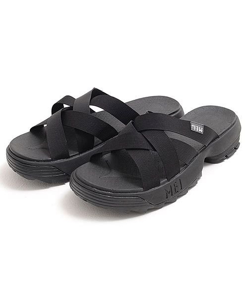 Mei Recycled Nylon Sandalサンダル メンズ 靴 シューズ スポーツサンダル ロゴ プリント 厚底 ソール 軽量 ナイロン 海 川 レジャ エスビーセレクト Sb Select D Fashion