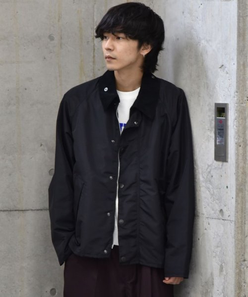 セール】【SHIPS別注】BARBOUR: ナイロン TRANSPORT/トランスポート 