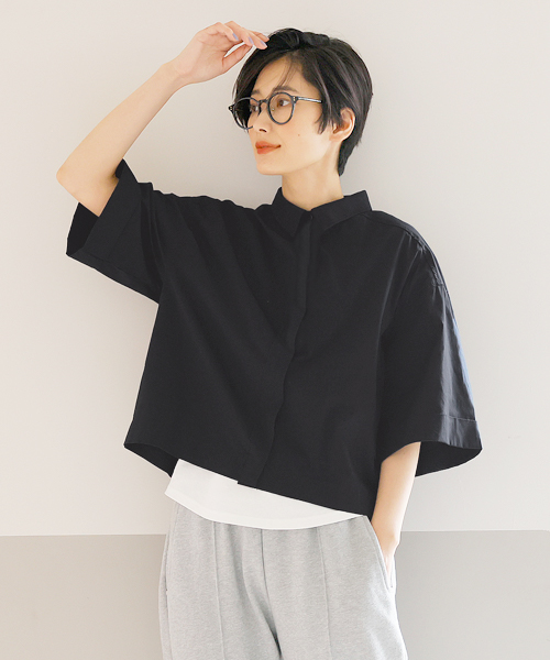 COCODEAL クロップドシャツGジャン クロップドシャツGジャン｜PETAL ONLINE（ペタルオンライン）
