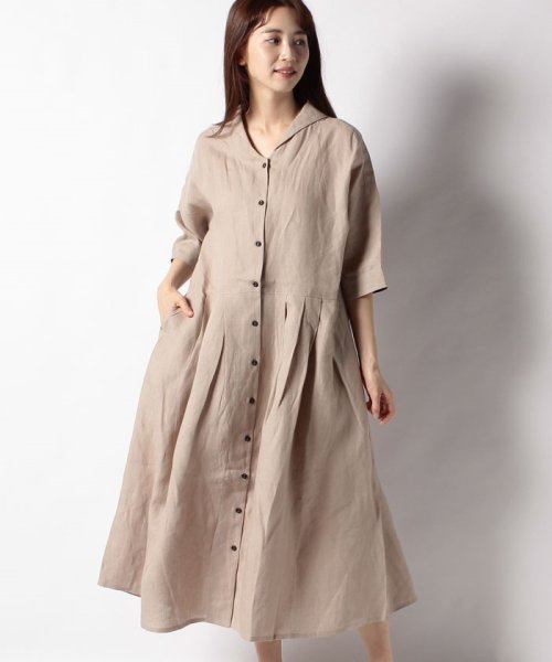 セール68 Off Lilasic リラシク フレンチセーラーカラーワンピース Offprice Ec Offprice Ec D Fashion