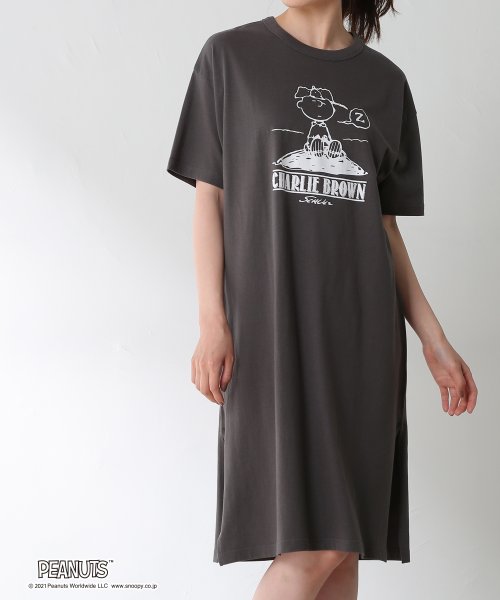 スヌーピーtワンピース Web限定llサイズ有 ハニーズ Honeys D Fashion スヌーピーtワンピース Web限定llサイズ有 ハニーズ Honeys D Fashion