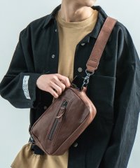 Rocky Monroe/ショルダーバッグ クラッチ バッグイン メンズ 馬革 皮 ホースレザー サコッシュ 日本製 国産 2WAY お出かけ レジャー プレゼント ギフト 素上げ 斜め/504153037