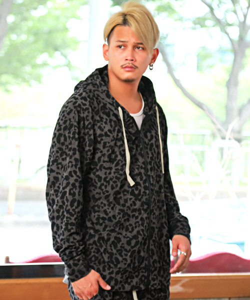 hudiegongzhu パーカー　豹柄 Amazon.co.jp: [Wyhaoyun] ヒョウ柄 豹柄ク パーカー メンズ