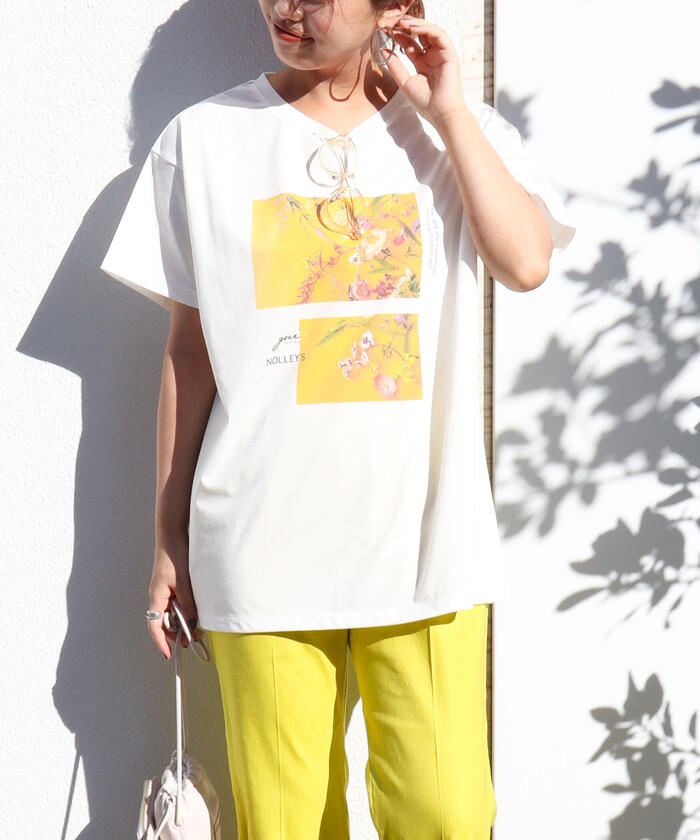 セール 41%OFF】gui×NOLLEY'S別注 フラワープリントTシャツ