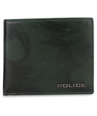 POLICE/ポリス POLICE 二つ折り財布 メンズ 本革 SPAZZOLA WALLET ダーク ネイビー ブラウン グリーン PA－70501/504155535