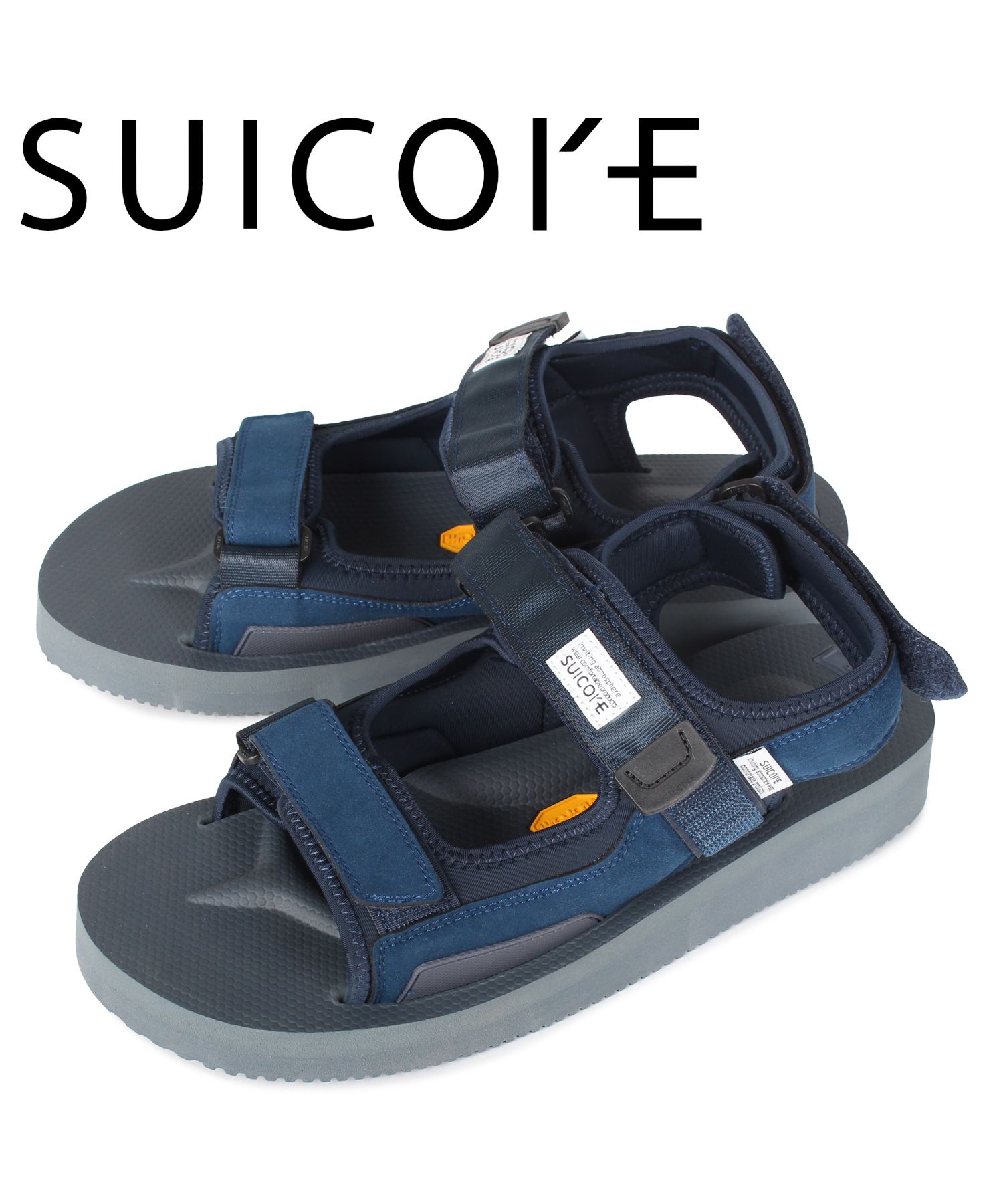 セール】スイコック SUICOKE サンダル メンズ WAS－V ネイビー OG ...