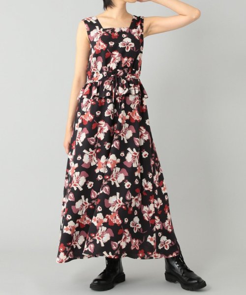 ハイビスカスシャーリングワンピース グレースコンチネンタル Grace Continental D Fashion