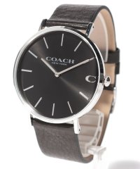 COACH/【COACH】コーチ　14602149　CHARLES　チャールズ　レザーベルト　黒文字盤　41mm　クォーツ/504137662