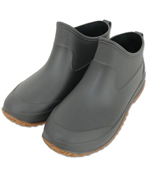 レインシューズ レディース バイカラーソールレインシューズ M L 春夏秋冬 靴 シューズ レインブーツ ブラック グレー カーキ おしゃれ 雨の日 雨靴 レ アンドイット And It D Fashion