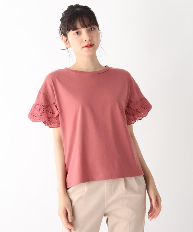 S L お袖レースプルオーバー Shoo La Rue シューラルー カットソー Tシャツ