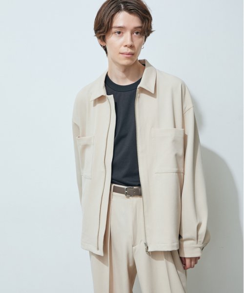 セール 61%OFF】テクスチャーTRビッグジップブルゾン(504160529) | ジュンレッド(JUNRed) - d fashion