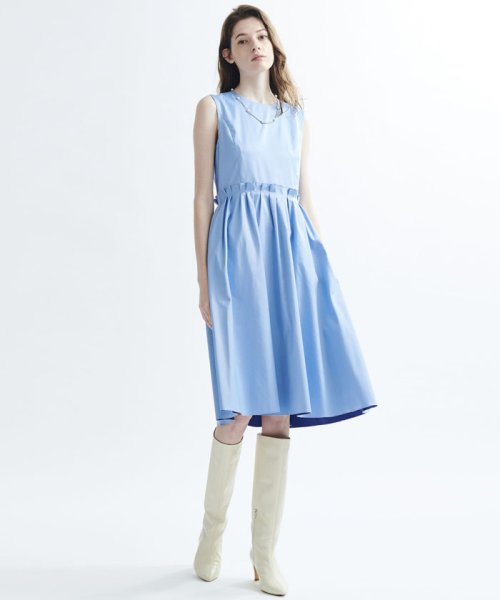 セール バイカラータフタワンピース ランバンオンブルー Lanvin En Bleu D Fashion