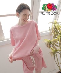 FRUIT OF THE LOOM/フルーツオブザルーム FRUIT OF THE LOOM FRUIT OF THE LOOM パステルカラーワッフル無地半袖ルームウェア/504148282