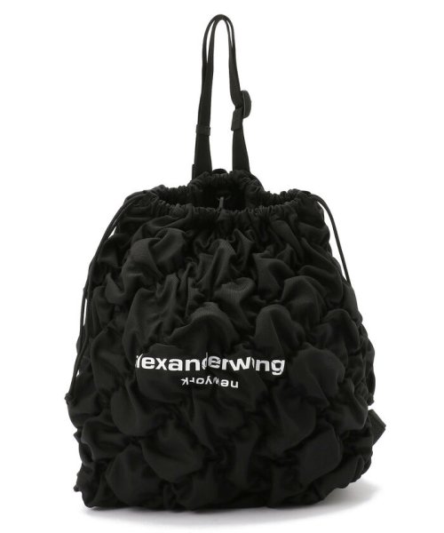 ALEXANDER WANG/アレキサンダーワン/RUCHED BACKPACK/シャーリング 