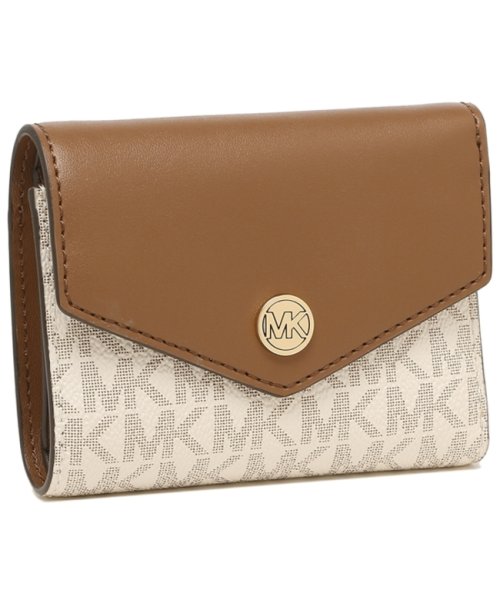 マイケルコース アウトレット 三つ折り財布 ジェットセットトラベル ミニ財布 バニラ レディース Michael Kors 35t1gtvf6b Vanilla マイケルコース Michael Michael Kors D Fashion