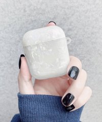 shoppinggo/ショッピングゴー shoppinggo エアーポッズ リボン かわいい エアポッズプロ カラビナ付き おしゃれ 傷防止 ケース イヤホン アイフォン デザインケ/504161952