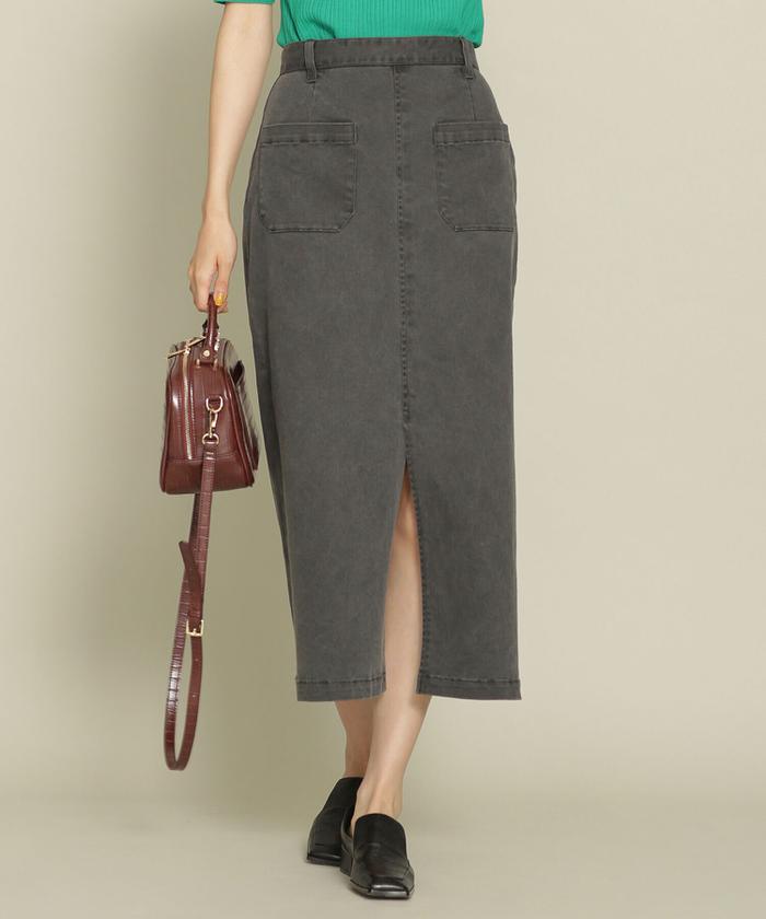 Aラインスカート(チノ)のファッション通販 - d fashion