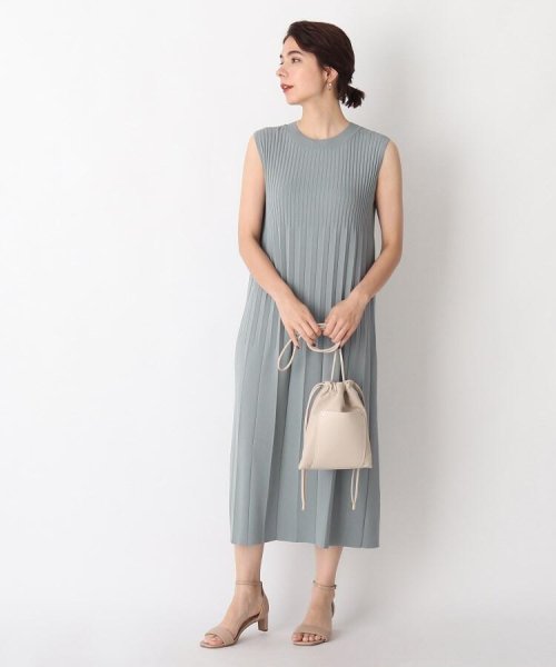 セール Off プリーツ編みニットワンピース オペークドットクリップ Opaque Clip D Fashion セール Off プリーツ編みニットワンピース オペークドットクリップ Opaque Clip D Fashion