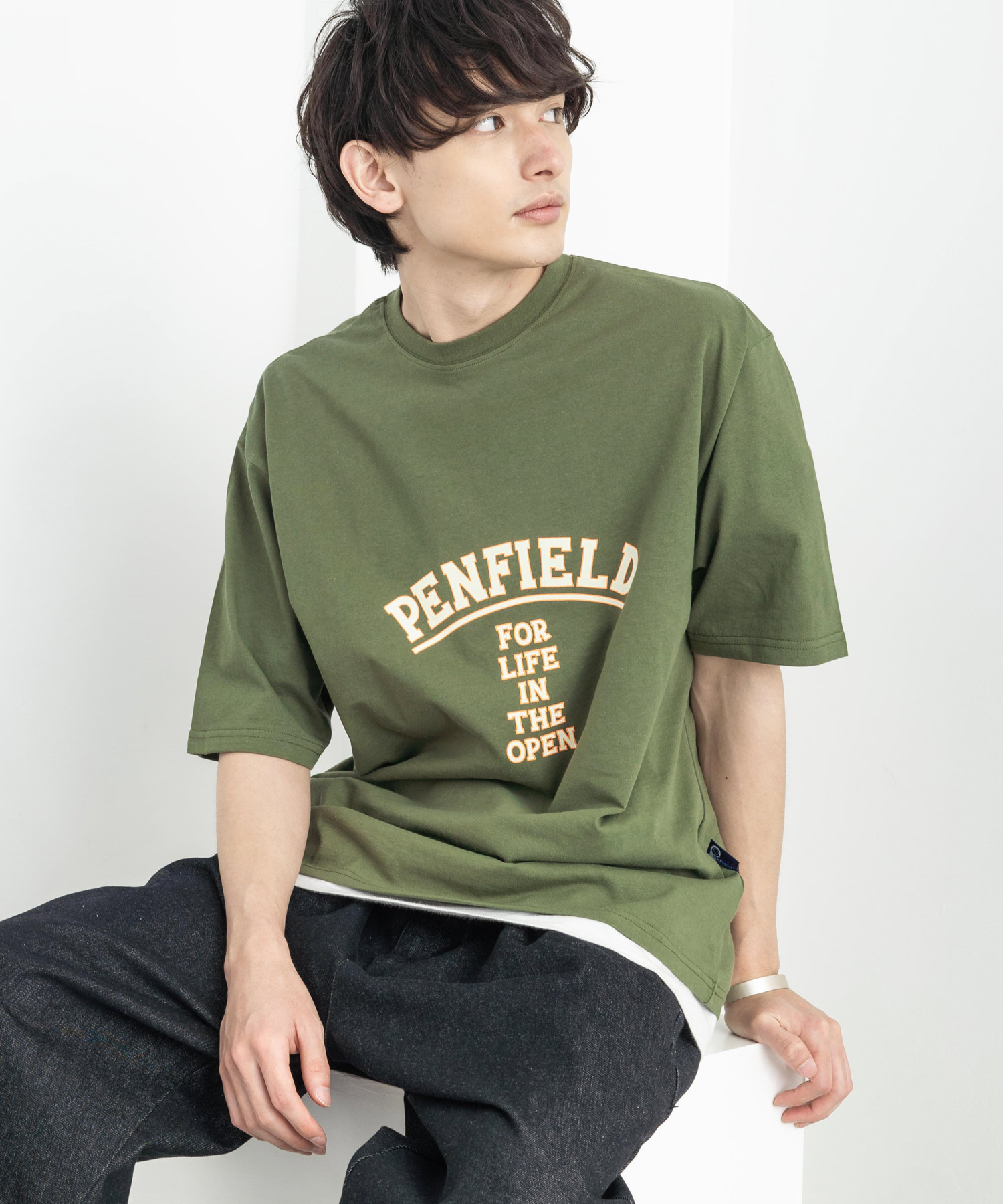 Penfield ペンフィールド プリントT メンズ レディース 半袖 Tシャツ