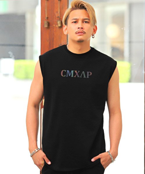 セール15 Off Cmxapオーロラプリントロゴテープノースリーブtシャツ ノースリーブ Tシャツ メンズ ロゴ プリント ロゴテープ ラグスタイル Luxstyle D Fashion セール15 Off Cmxapオーロラプリントロゴテープノースリーブtシャツ ノースリーブ Tシャツ メンズ ロゴ プリント ロゴテープ ラグスタイル Luxstyle D Fashion