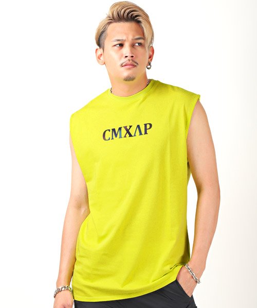 Cmxapオーロラプリントロゴテープノースリーブtシャツ ノースリーブ Tシャツ メンズ ロゴ プリント ロゴテープ ラグスタイル Luxstyle D Fashion Cmxapオーロラプリントロゴテープノースリーブtシャツ ノースリーブ Tシャツ メンズ ロゴ プリント ロゴテープ ラグスタイル Luxstyle D Fashion