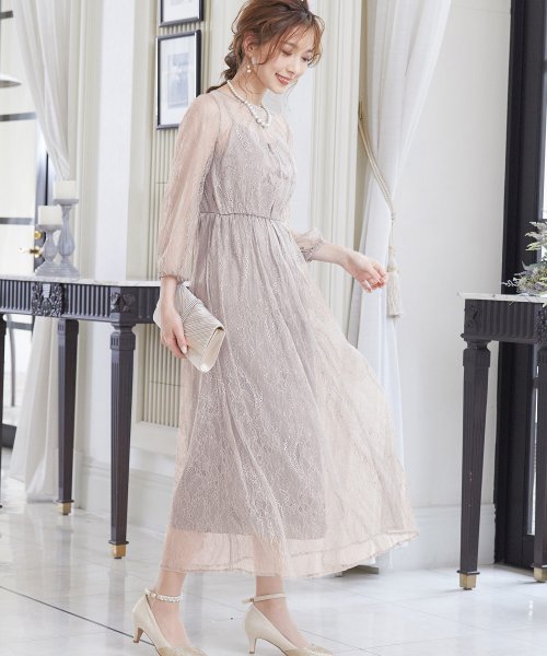 パーティードレス ドレス ワンピース 総レース ロング ワンピース オケージョン 大きいサイズ とろみワンピース シースルー 結婚式他と被らないチュール シフォ ニアナ Niana D Fashion パーティードレス ドレス ワンピース 総レース ロング ワンピース オケージョン 大きいサイズ とろみワンピース シースルー 結婚式他と被らないチュール シフォ ニアナ Niana D Fashion