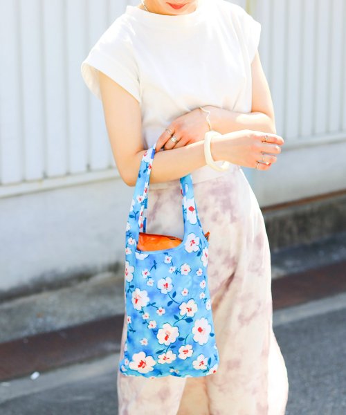 エコバッグ トートバッグ 小さめ コンビニ デザイナー オシャレ かわいい 軽量 折りたたみ 折り畳み レジ袋 買い物袋 エコトート丈夫 ショッピング バッグ シ ファッションレター Fashion Letter D Fashion