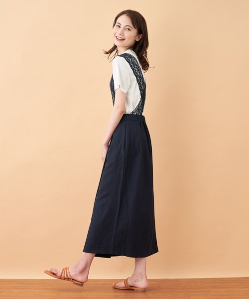 レースストラップスカート