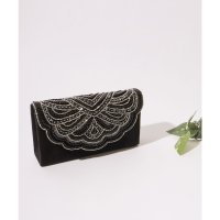 niana/ニアナ niana スカラップビーズ刺繍クラッチバッグ 結婚式/504165233