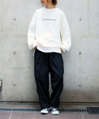 Fashion Letter/バックルバルーンパンツ　ボトムス　パンツ　レディース　綿　綿100　ワイド　テーパード　M　L　LL　3L　4L　ゆったり　大きいサイズ　長ズボン/504165358