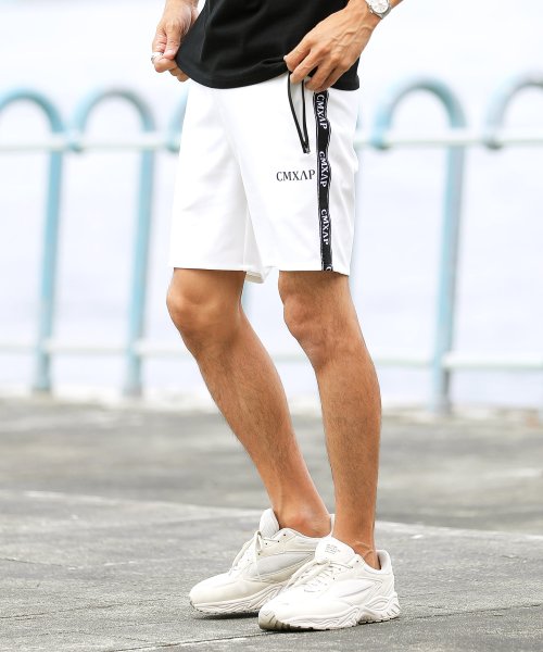 ラインテープショートパンツ ハーフパンツ メンズ ショートパンツ 短パン 膝上 おしゃれ ボトムス スポーツ ジム ジギーズショップ Jiggys Shop D Fashion