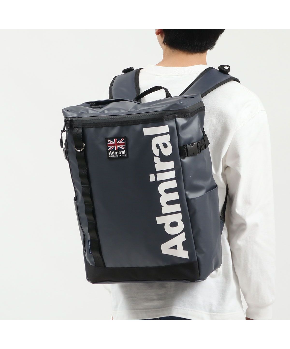 アドミラル リュック Admiral スクエアバックパック 30L 通学 大容量