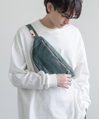 Rocky Monroe/ヒップバッグ メンズ レディース 鞄 本革 馬革 レザー ボディ ウエスト ミニショルダー ポーチ ワンショルダー 斜め掛け カジュアル ギフト プレゼント 日/504153025