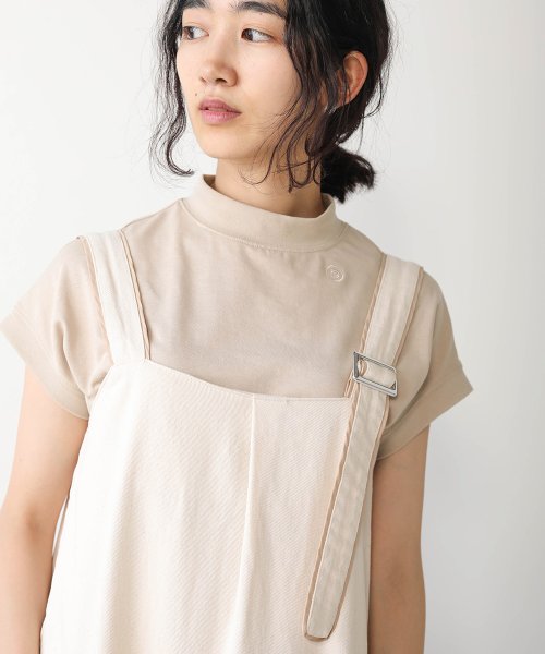 クーポン】【セール64%OFF】USAコットンモックネックフレンチTシャツ(504168525) | バブ(Bab) - d fashion