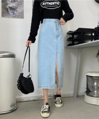 aimoha/韓国ファッション デニムスカート/504170369