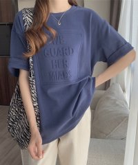 aimoha/アイモハ aimoha 韓国風3DロゴTシャツ 韓国ファッション/504170371