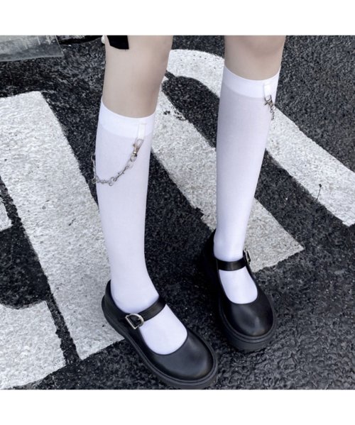 セール10 Off チェーン付け可愛い靴下 韓国ファッション Aimoha アイモハ Aimoha D Fashion セール10 Off チェーン付け可愛い靴下 韓国ファッション Aimoha アイモハ Aimoha D Fashion